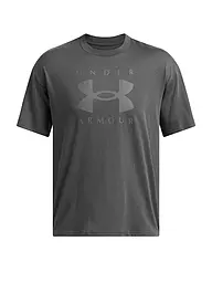 UNDER ARMOUR | Herren T-Shirt UA Heavyweight Branded | grau
