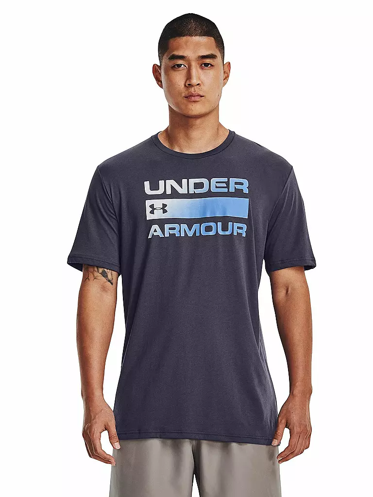 UNDER ARMOUR | Herren T-Shirt UA Team Issue  | dunkelblau