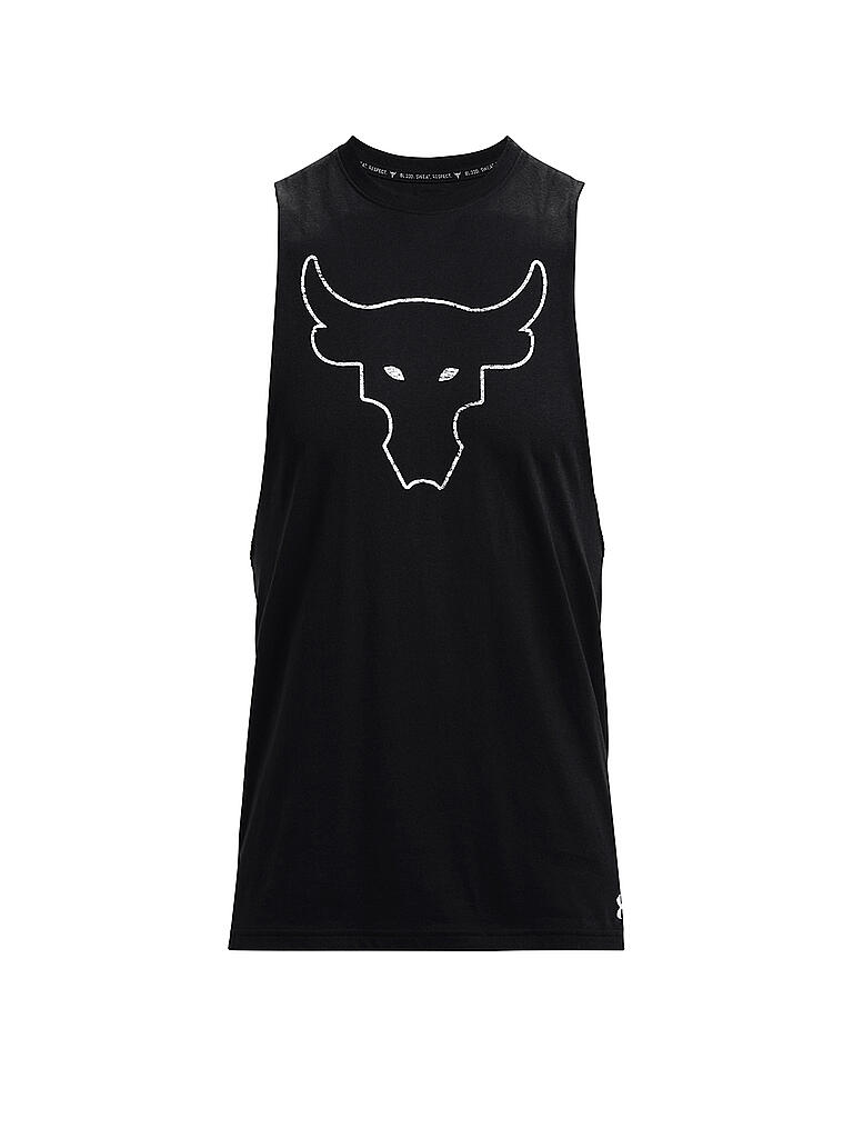 UNDER ARMOUR | Herren Tank Project Rock Brahma Bull | schwarz