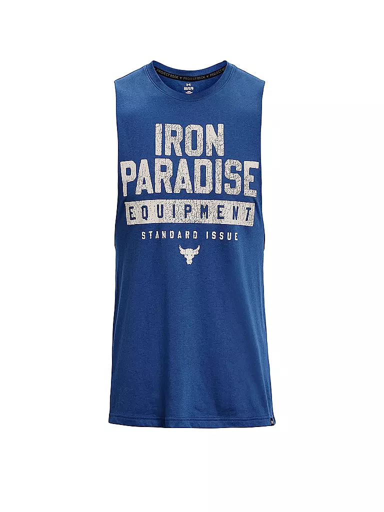 UNDER ARMOUR | Herren Tank Project Rock Ground | blau