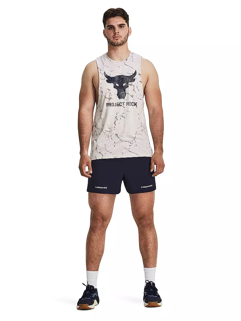 UNDER ARMOUR | Herren Tank Rock Brahma Bull | weiss