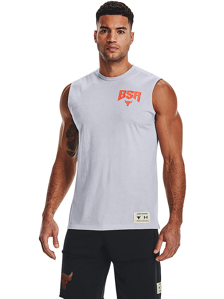 UNDER ARMOUR | Herren Tank The Rock | grau