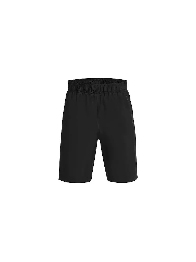 UNDER ARMOUR | Jungen Fitnessshort UA Woven | schwarz