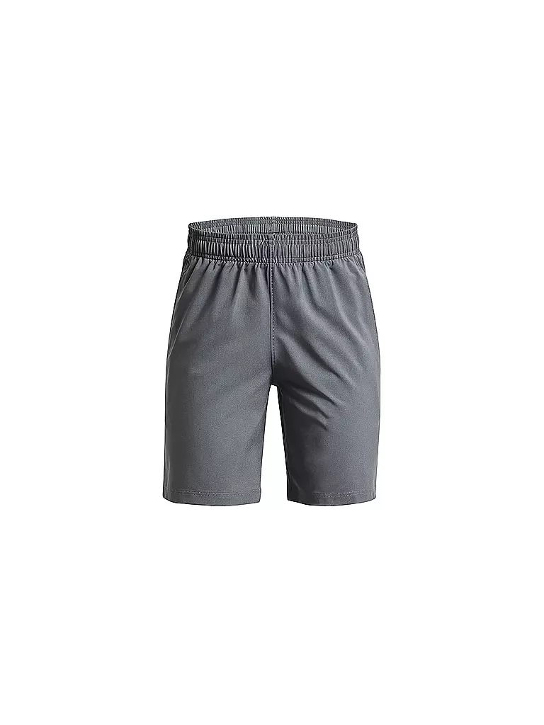 UNDER ARMOUR | Jungen Fitnessshort UA Woven | grau