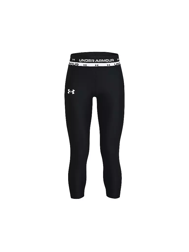 UNDER ARMOUR | Mädchen Fitnesscapri HeatGear® Armor Crop | schwarz