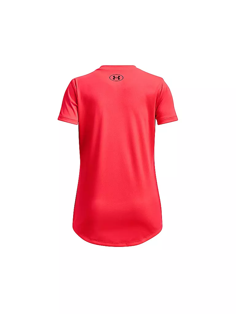 UNDER ARMOUR | Mädchen Fitnessshirt UA Tech™ Print Fill Big Logo | rot