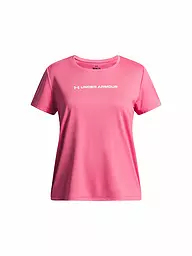 UNDER ARMOUR | Mädchen Fitnessshirt UA Tech™ Wordmark Graphic | pink