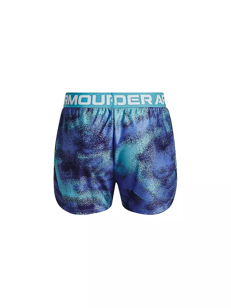 UNDER ARMOUR | Mädchen Fitnessshort UA Play Up Printed | hellblau