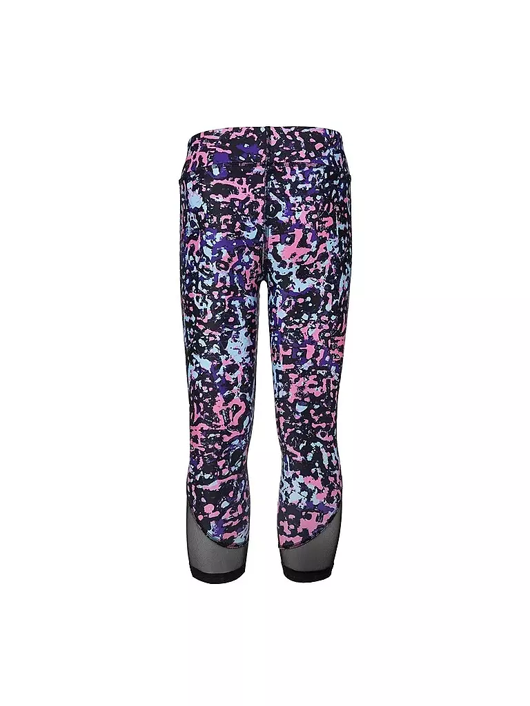 UNDER ARMOUR | Mädchen Fitnesstight HeatGear® Armor Printed Ankle Crop | schwarz