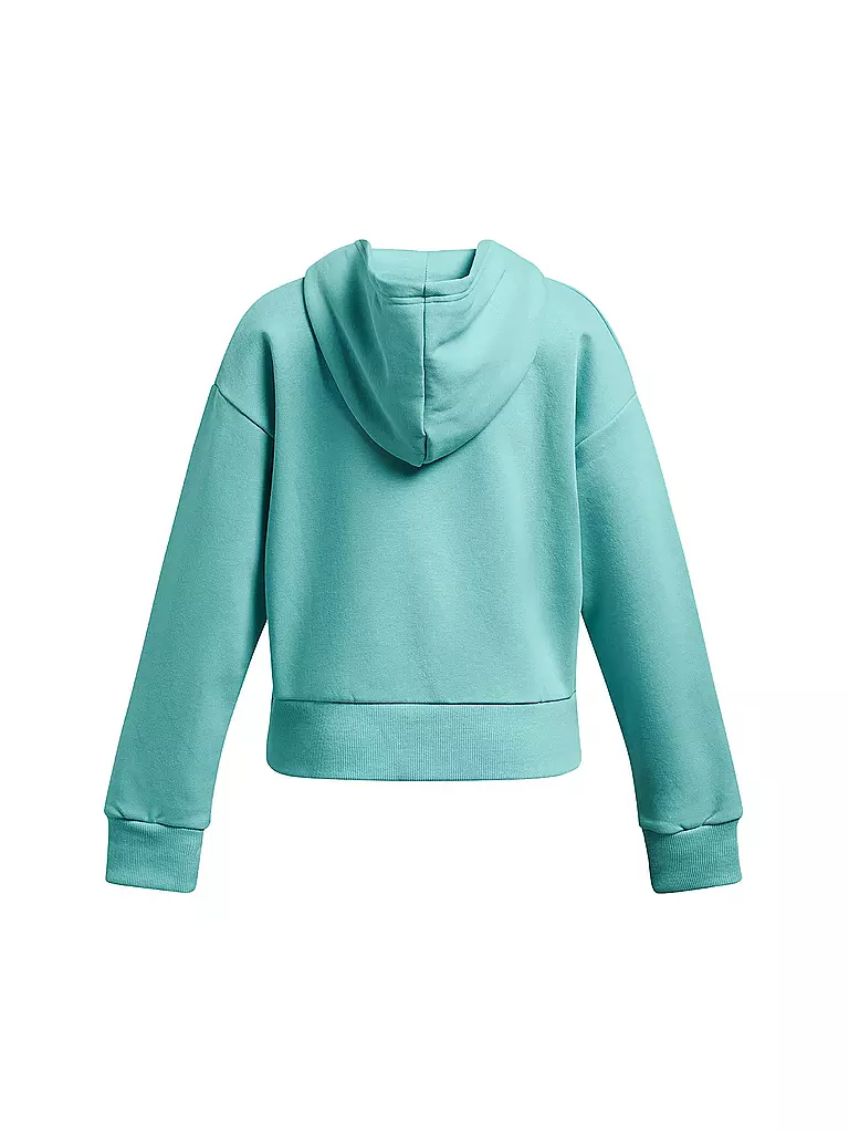 UNDER ARMOUR | Mädchen Hoodie UA Rival Fleece Cropped | türkis