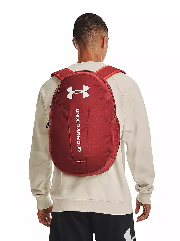 UNDER ARMOUR | Rucksack UA Hustle Lite 24L | rot