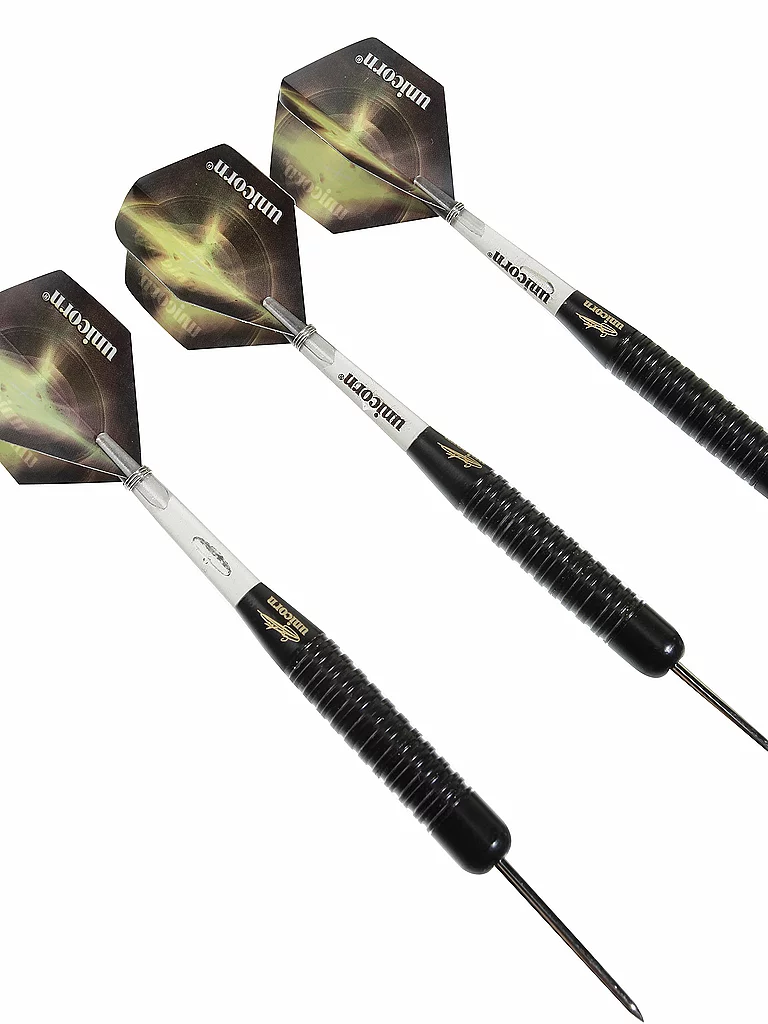 Unicorn Steeldart-Pfeile Black Brass (Gary Anderson) Keine Farbe-image