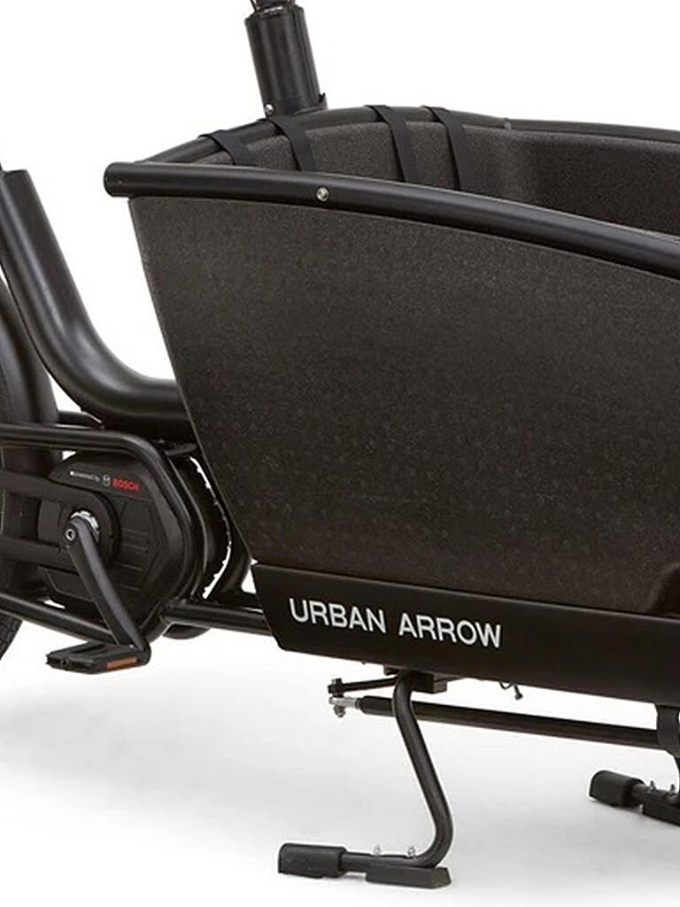 URBAN ARROW | E-Lastenrad Family Bosch Cargo Line 500 | schwarz