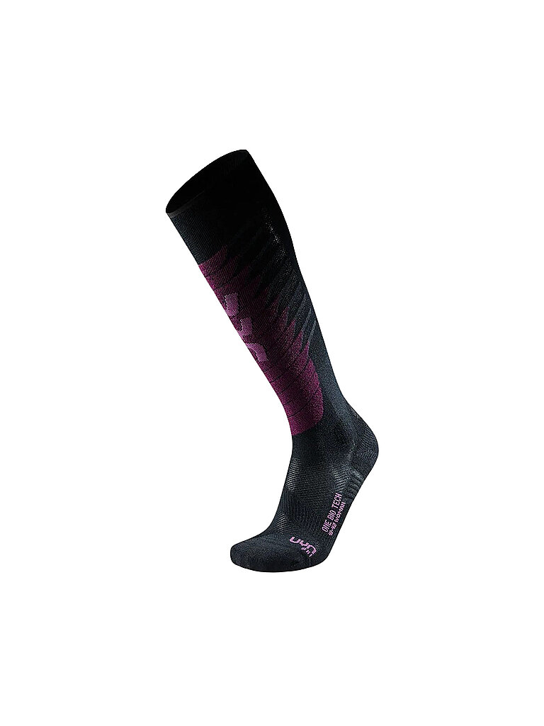 UYN Damen Skisocken Ski One Biotech schwarz | 39/40