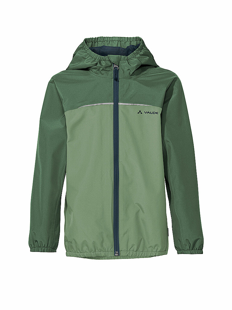 Vaude Regenjacke Recycled Polyester Dunkelgrün