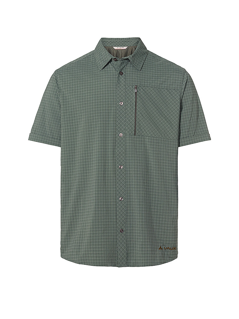 Vaude Outdoorhemd Seiland Karo Olive