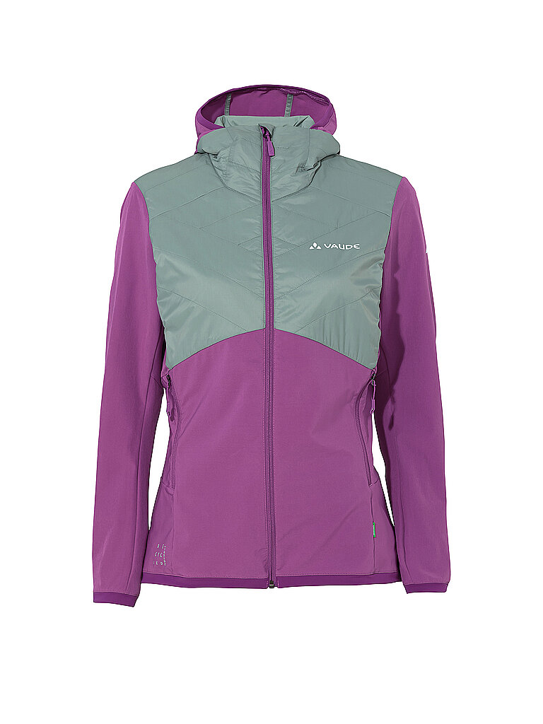 Vaude Hybridjacke Hoodie PrimaLoft Insulation Lila