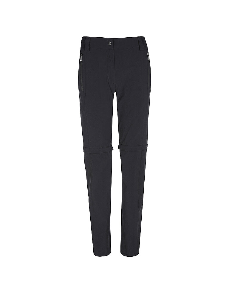 Damen Wanderhose Farley Stretch ZipOff schwarz 36 W