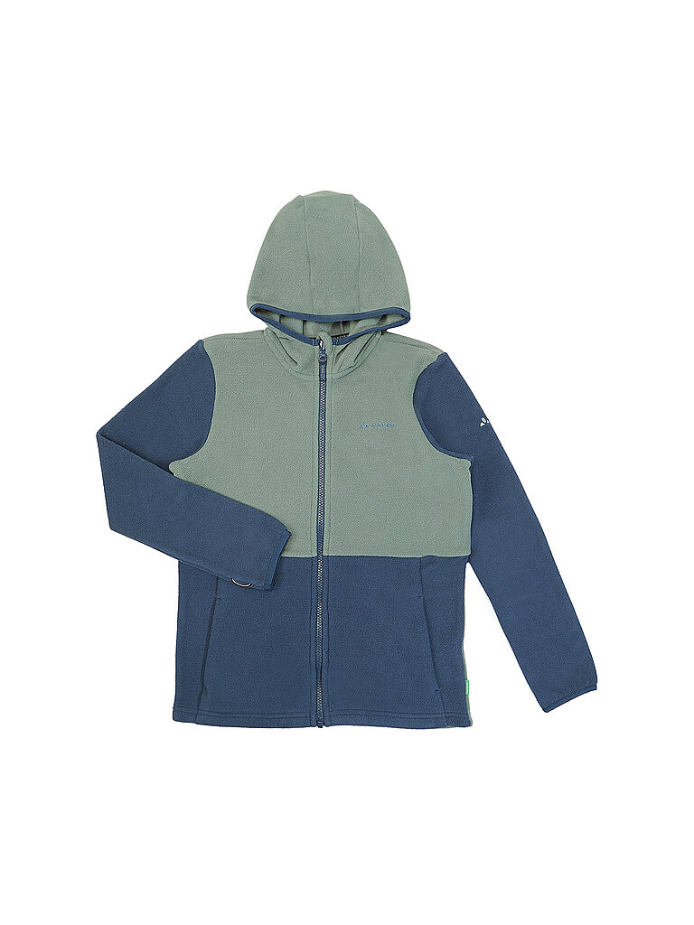 VAUDE Kinder Fleecejacke Pulex II Hoodie dunkelgrün | 158-164