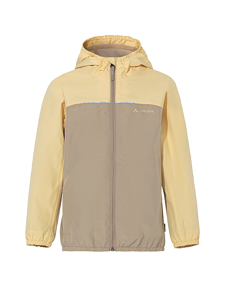 VAUDE Kinder Regenjacke Turaco III gelb | 134-140
