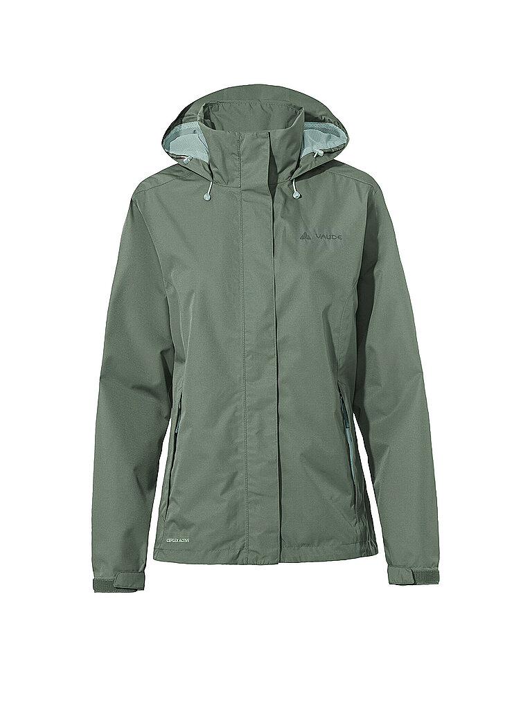 Damen Regenjacke Escape Light hellgrün 44 W