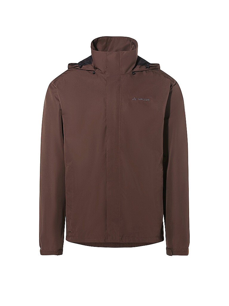 Herren Regenjacke Escape Light braun S M