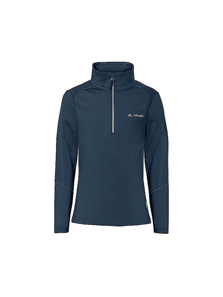 Vaude Wandershirt Livigno Halfzip Fleece-Polyester-Elastan Dunkelblau