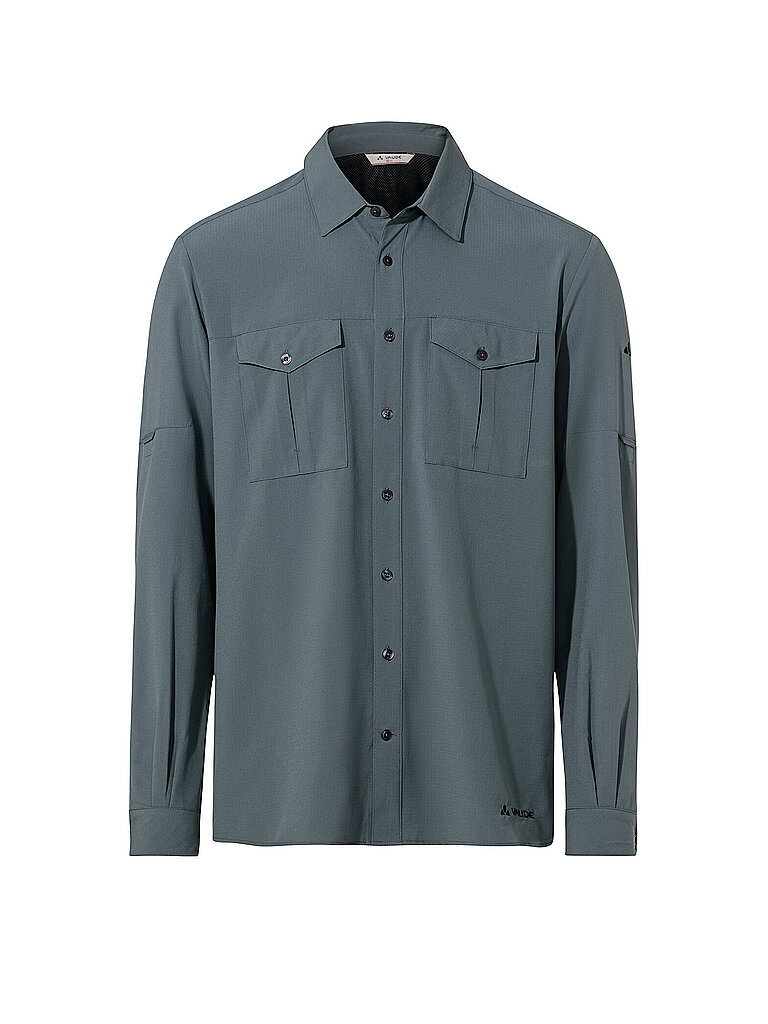 Vaude Hemd Quick-Dry Recycled Polyester Grau
