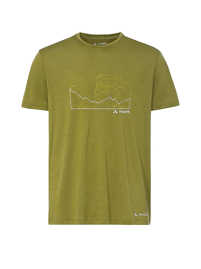 Herren Funktionsshirt Tekoa Wool olive XXL M
