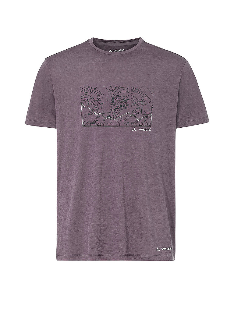 VAUDE Herren Funktionsshirt Tekoa Wool lila | M