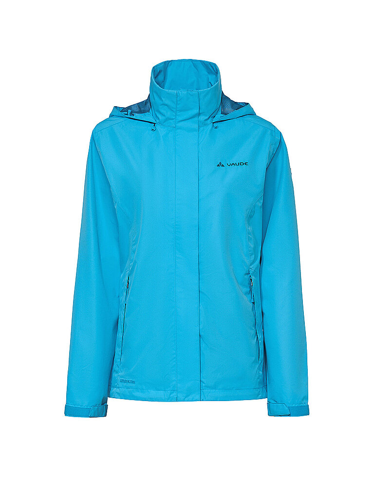Damen Regenjacke Escape Light hellblau 42 W