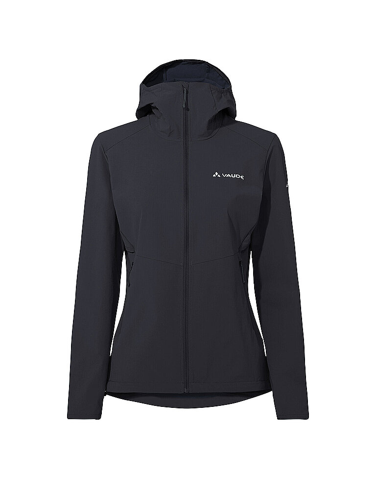 Vaude Softshelljacke Wind- und Wetterfest Polyester Schwarz