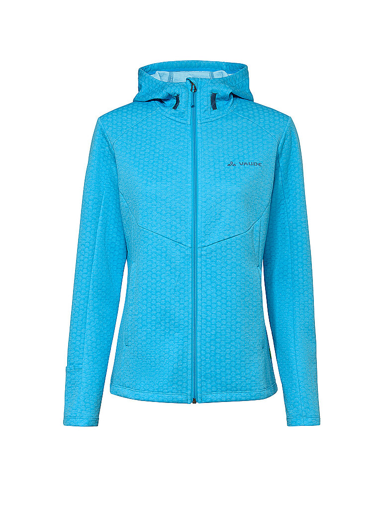 Vaude Jacke Hoodie Fleece Hellblau