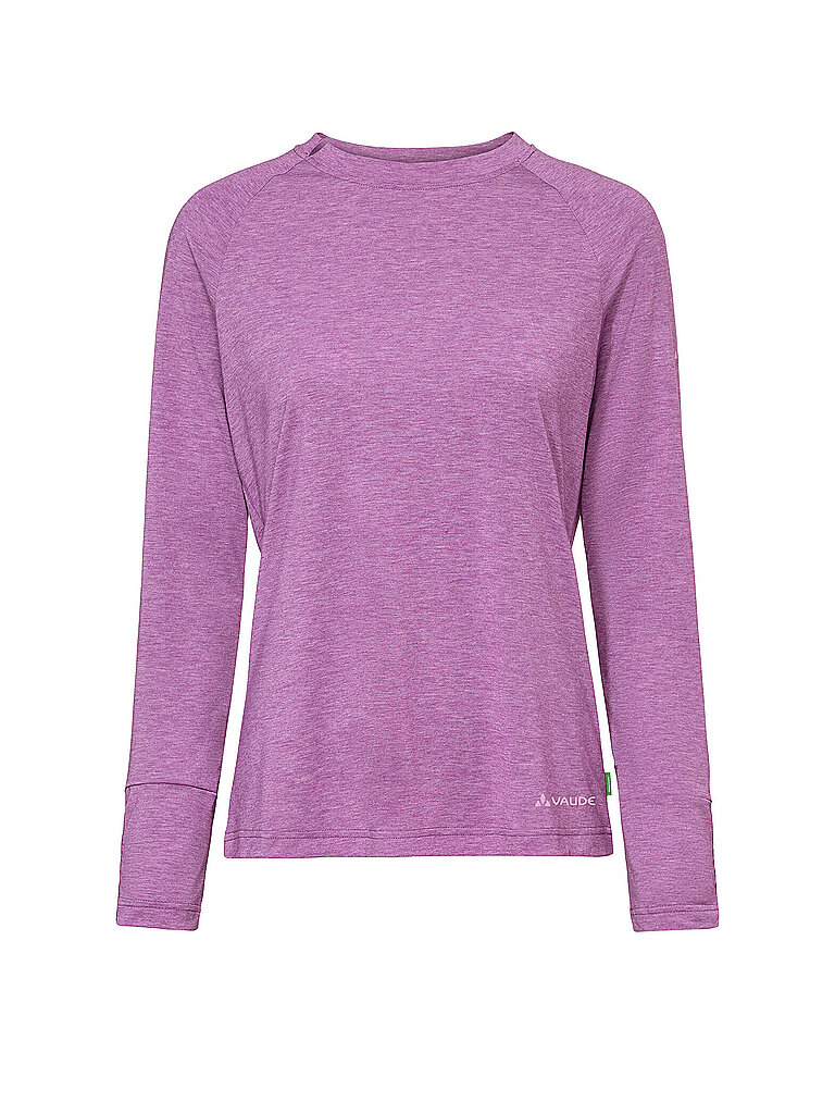 Vaude Funktionsshirt Skomer III Polyester-Woodfiber Lila