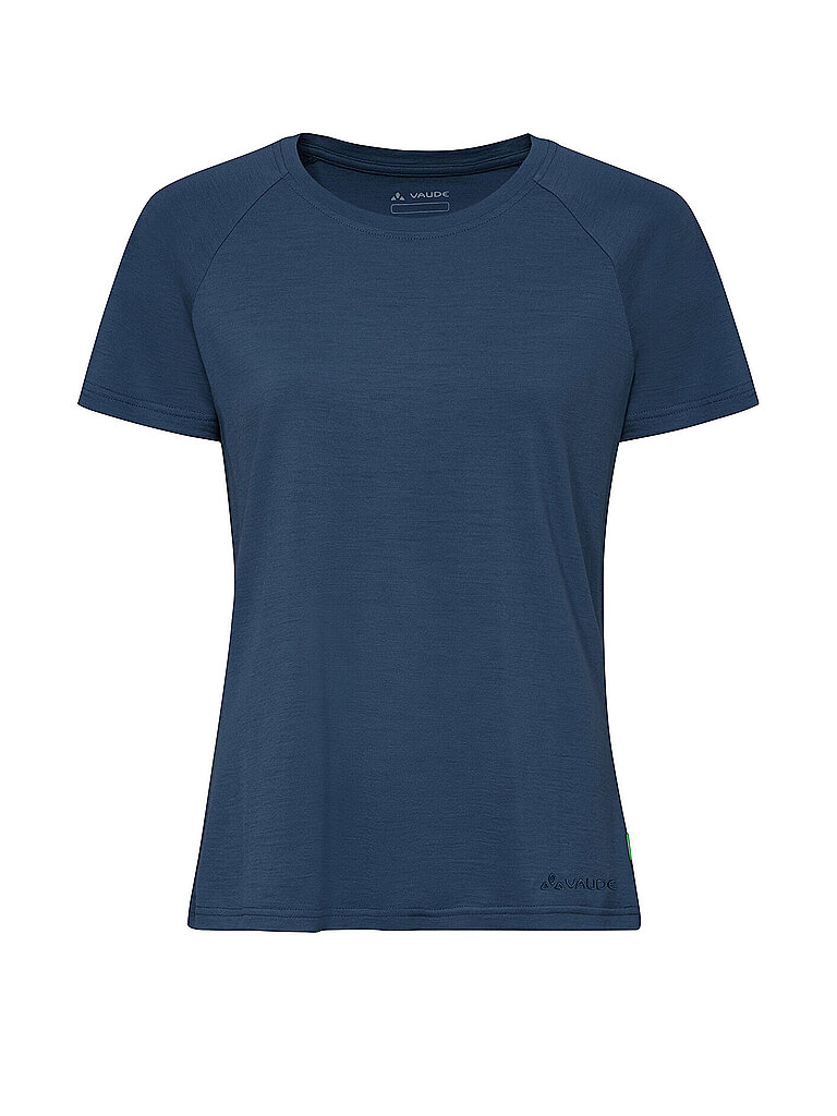 Vaude Funktionsshirt Essentials Wool Dunkelblau