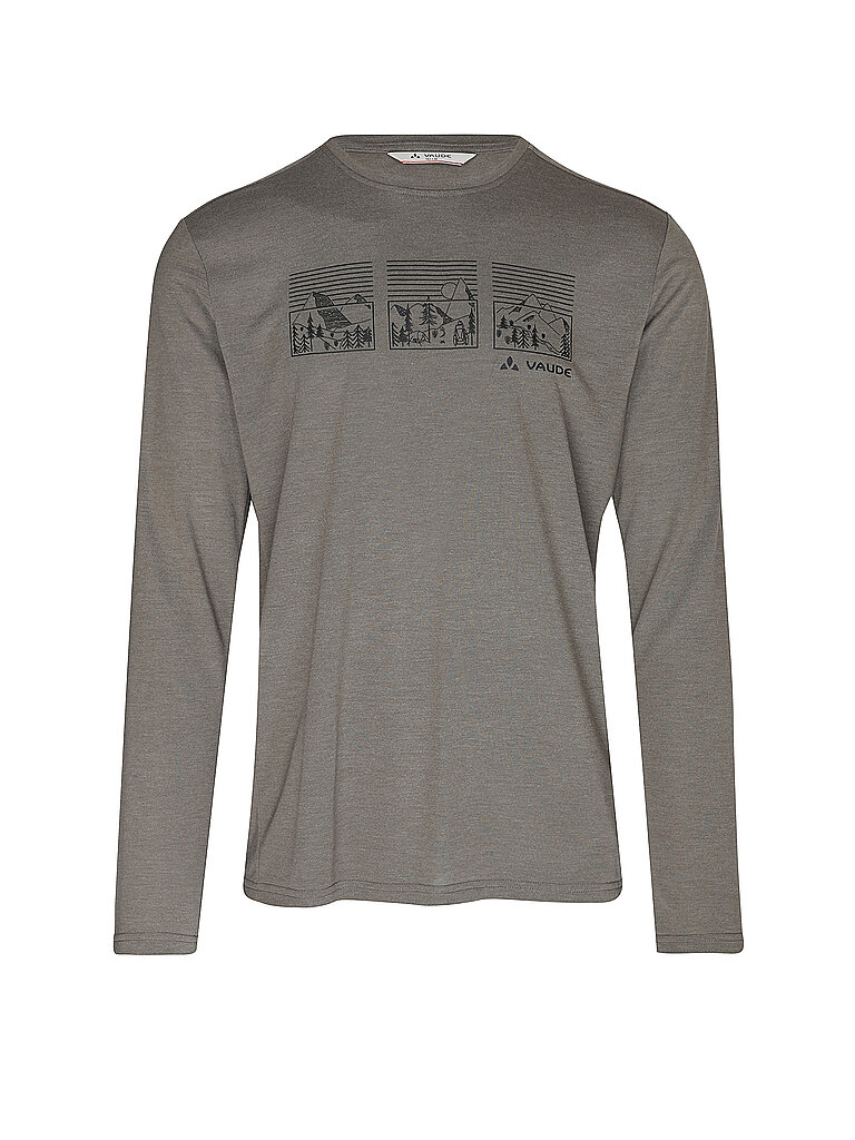 VAUDE Herren Funktionsshirt Rosemoor II braun | L