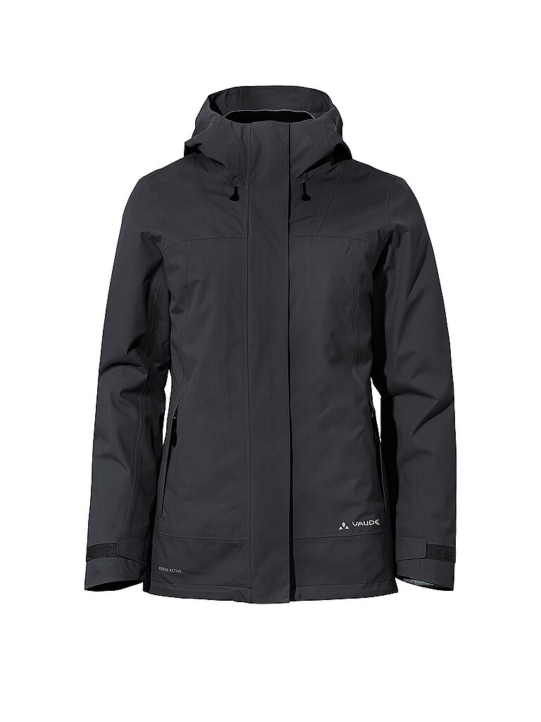 VAUDE Damen Winterjacke Neyland 3in1 Hoodie schwarz | 44