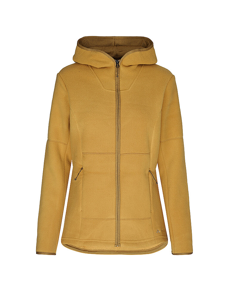 VAUDE Damen Fleecejacke Neayland II Hoodie camel | 34