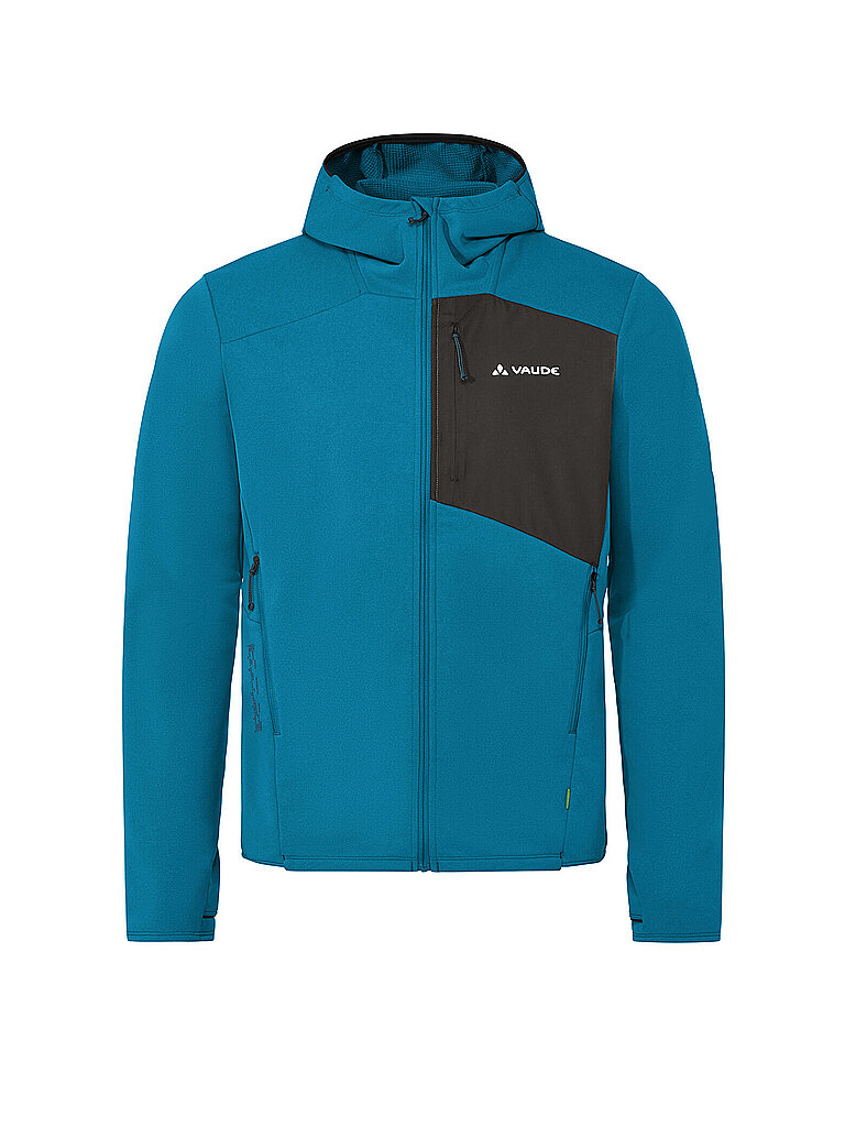 VAUDE Herren Fleecejacke Monviso III Hoodie blau | S