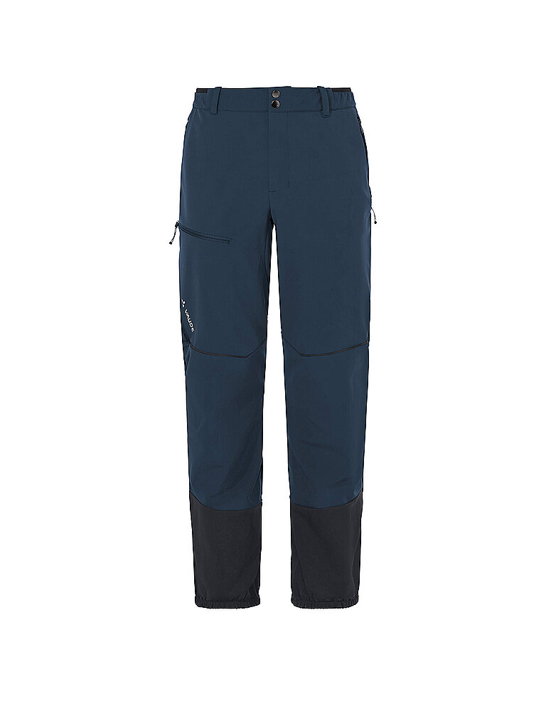 VAUDE Herren Softshell Tourenhose Larice V Hybrid dunkelblau | 48