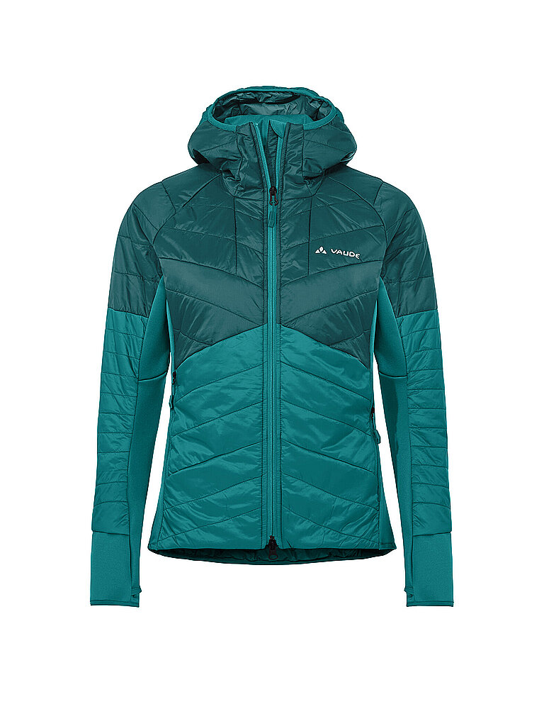 VAUDE Damen Isojacke Sesvenna Hoodie petrol | 34