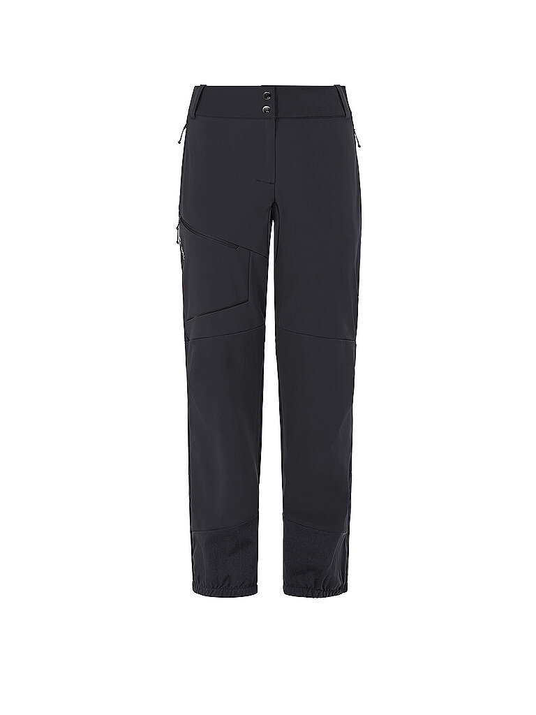 VAUDE Damen Softshell Tourenhose Larice V Hybrid schwarz | 38