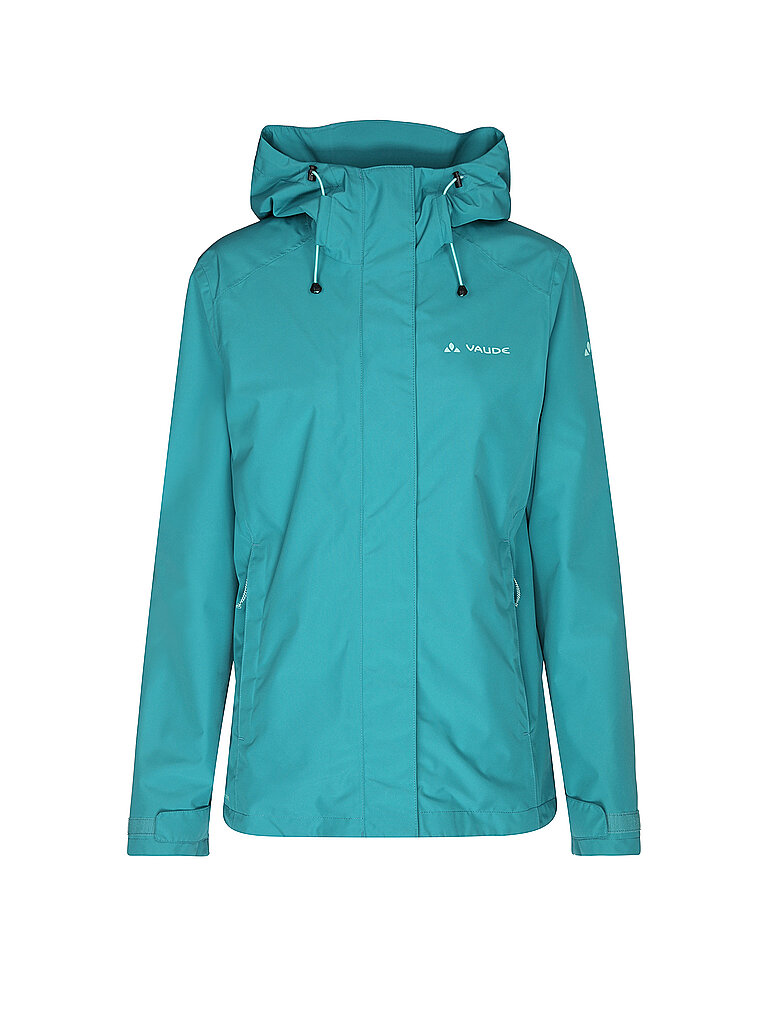 VAUDE Damen Wanderjacke Strathcona 2L Hoodie petrol | 46