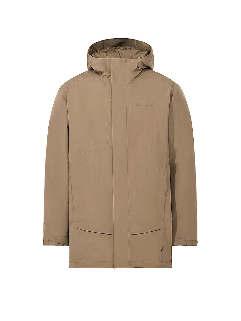 VAUDE Herren Winterparka Rosemoore Hoody hellbraun | S