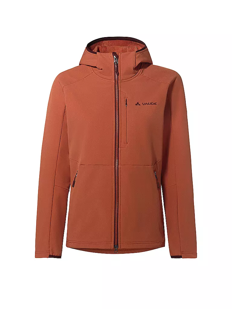 VAUDE | Damen Fleecejacke Elope Stormfleecec Hoodie | orange
