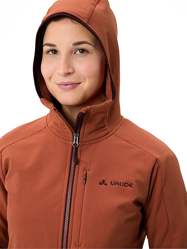 VAUDE | Damen Fleecejacke Elope Stormfleecec Hoodie | 