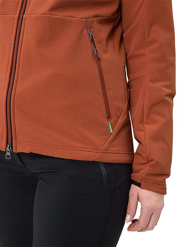 VAUDE | Damen Fleecejacke Elope Stormfleecec Hoodie | 