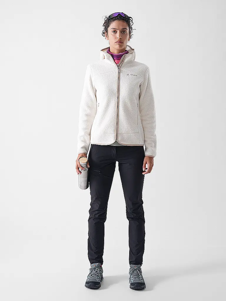 VAUDE | Damen Fleecejacke Kathi Polar Hoodie | creme