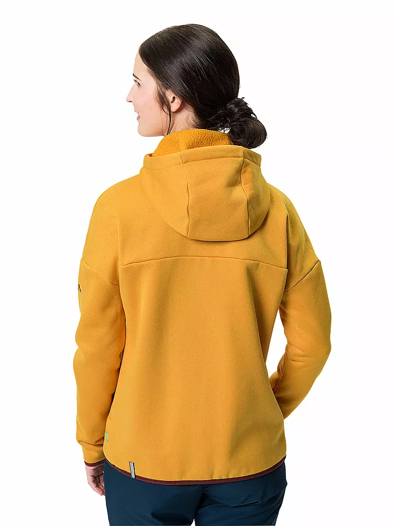 VAUDE | Damen Fleecejacke Mineo Hoodie | senf