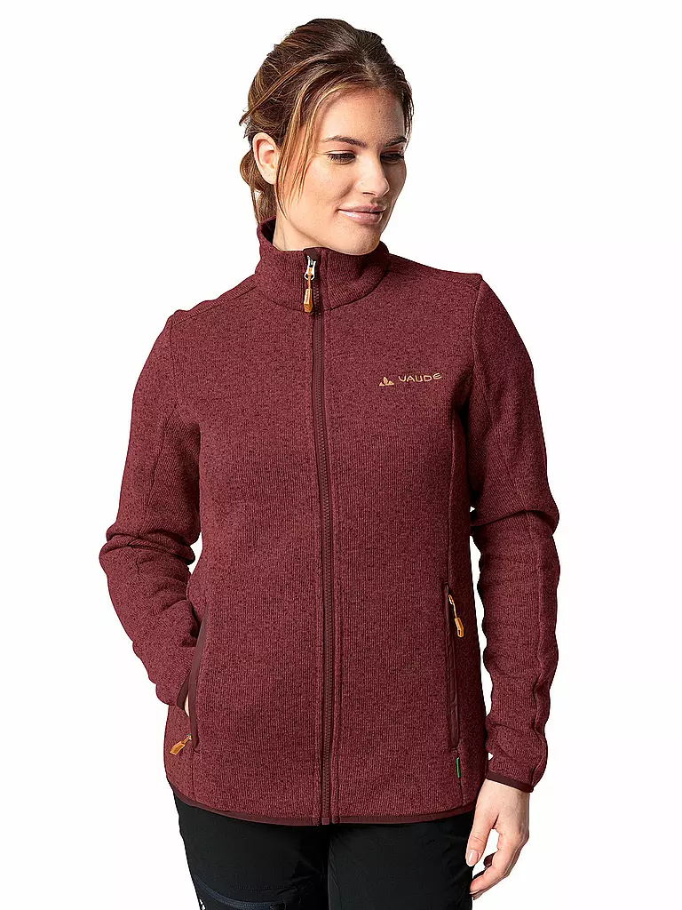 VAUDE | Damen Fleecejacke Rienza IV | dunkelrot